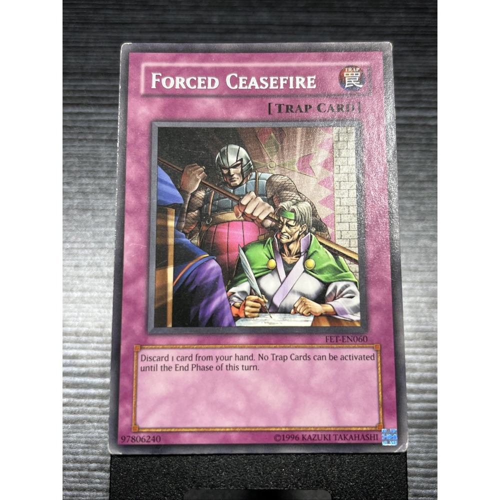 Forced Ceasefire FET-EN060 Yu-Gi-Oh! Ultimate Rare – Lightly Played